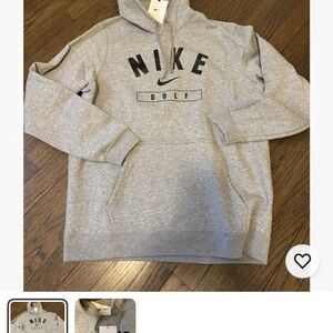 Nike Golf Heather Gray Men's Hoodie